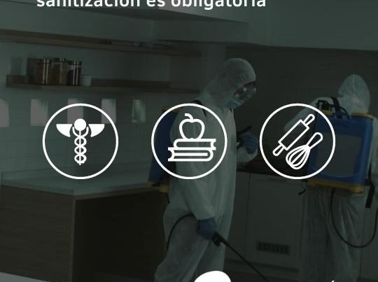Sanitización en áreas industriales